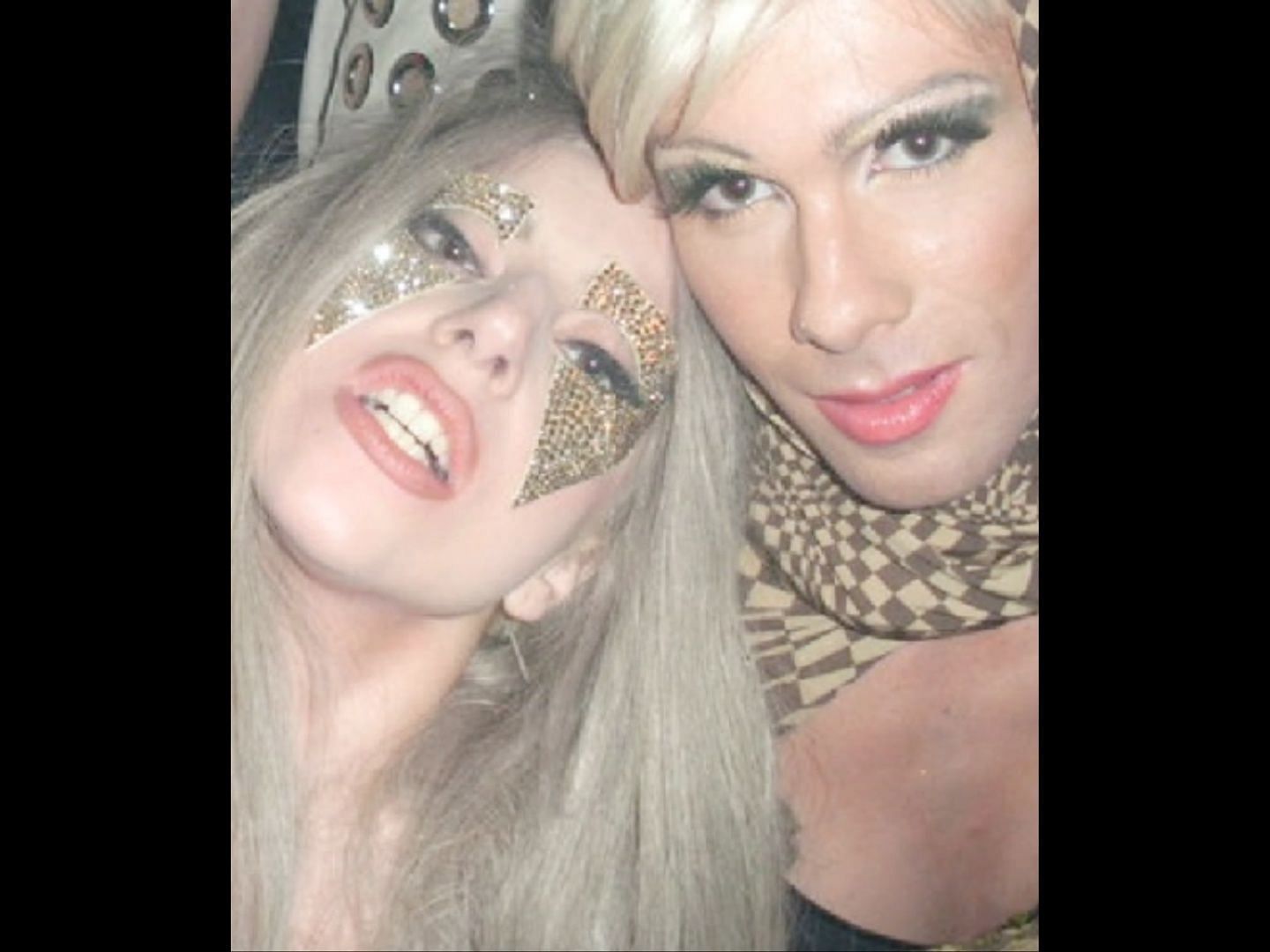 Photos of Gaga's night out at the Berghain nightclub. (Image via ladygaga.fandom.com)